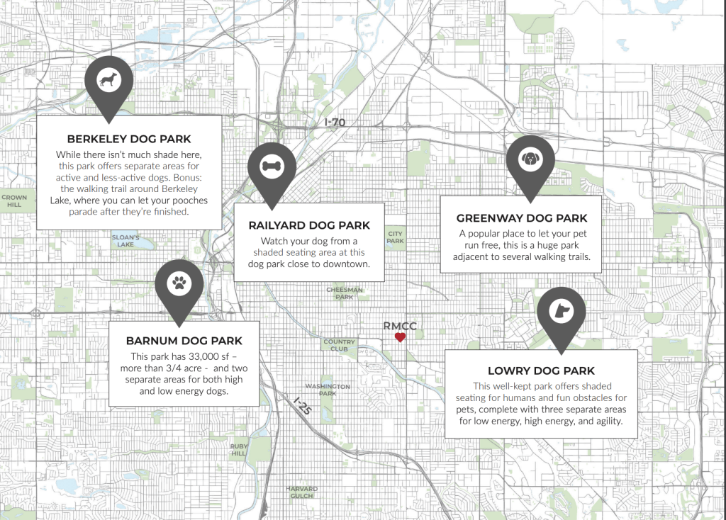 Off leash dog parks Denver